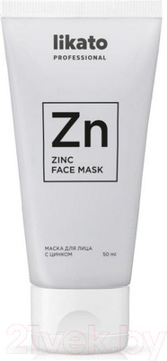 Маска для лица кремовая Likato Professional Очищающая с цинком (50мл)