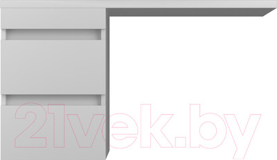 Тумба под умывальник Style Line Оптима 40 2 ящика Plus (подвесная)