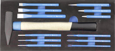 Набор ударно-режущего инструмента Hoegert HT7G151 (13шт)