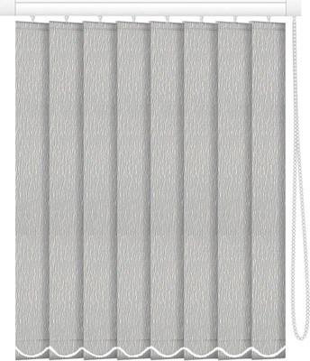 Жалюзи вертикальные АС МАРТ Перл 3646 140x230 (серый)