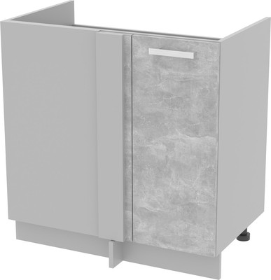 Шкаф под мойку Интерлиния Компо НШ88-М.П (бетон)