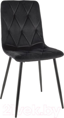 Стул Signal Tom Velvet (Bluvel 19 черный/черный)