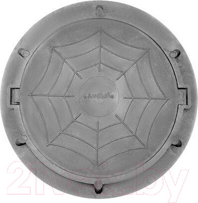 Люк канализационный Стандартпарк Дачный 35288-8 (серый)