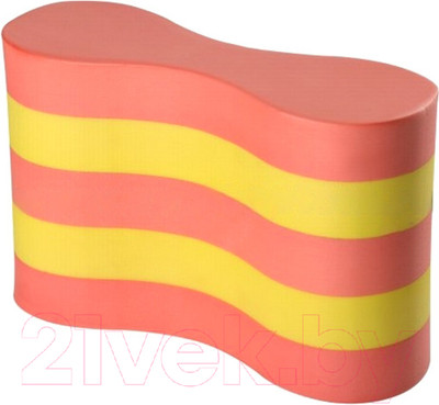 Колобашка для плавания Indigo Sport IN366 (красный/желтый)