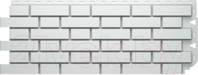 Фасадная панель Docke Standard Flemish PFFS-1107 (белый)