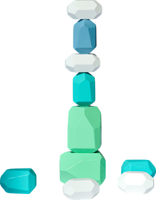 Игровой набор Sima-Land Речные камни 5278203