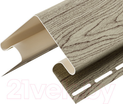 Угол для сайдинга Docke Lux Внешний (3.05м, амурский)