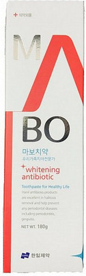 Зубная паста Hanil Mabo Toothpaste Whitening Antibiotic (180мл)