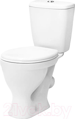 Унитаз напольный Sanita Эталон WC.CC/Etalon/1-P/WHT.G/S1