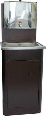 Умывальник для дачи Петромаш Дачный с бачком 15Н / slkptr15 (античная медь/мойка нержавейка)