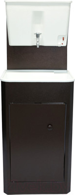 Умывальник для дачи Петромаш С водонагревателем ЭВБО-17 / slkptr06 (античная медь/мойка пластик)