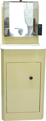 Умывальник для дачи Петромаш С водонагревателем ЭВБО-20Н / slkptr24pl (бежевый/мойка пластик)