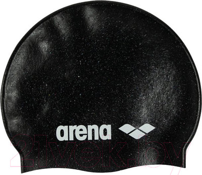 Шапочка для плавания ARENA Silicone Cap / 006359 902 (черный)