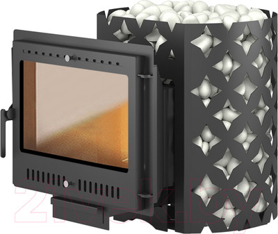 Печь-каменка Этна 18 Панорама М