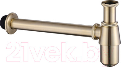 Сифон Abber AF0032G (золото матовый)