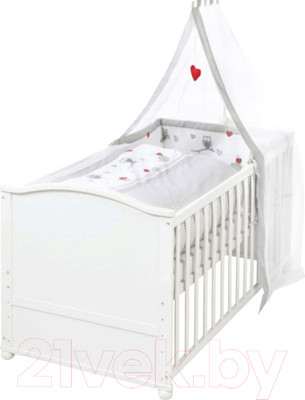 Детская кровать-трансформер Roba 70x140 / 0391W-3V148