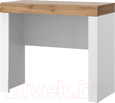 Письменный стол Anrex Taurus 1S (белый/дуб вотан)
