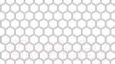 Трафарет кирпичной кладки Topiron Соты