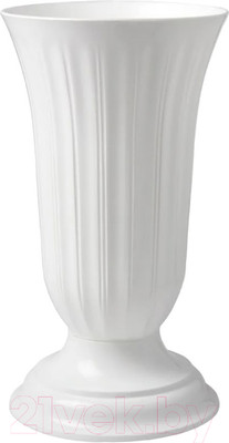 Ваза садовая Szemikowie Lilia / SZ-269 (белый)