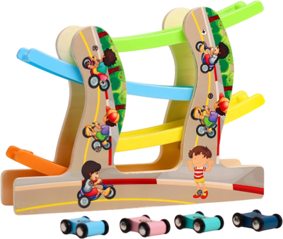 Автотрек Sima-Land Веселые малыши / 4619357