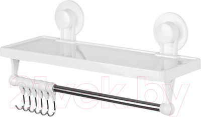 Полка для ванной Swed house Bathroom Shelf With Hooks R5180