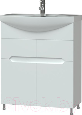 Тумба под умывальник Garda Marko-114 65 / Т_ум_2ящ_2дв_650_Marko
