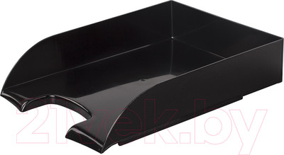 Лоток для бумаг Brauberg Office Style / 237286 (черный)