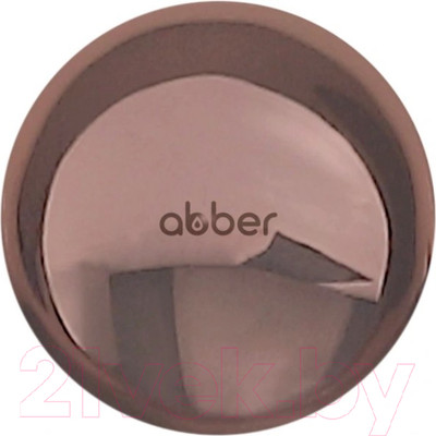 Заглушка для умывальника Abber AC0014RG (розовое золото)