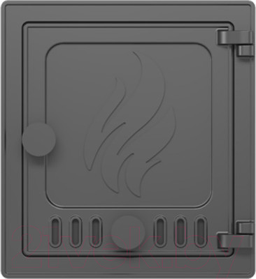Дверца печная Aston ДТ-4 (антрацит)