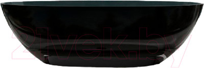 Ванна из полиэфирной смолы Abber Kristall AT9702 Onyx (черный)