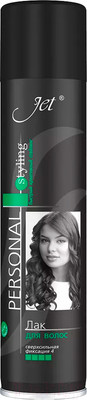 Лак для укладки волос Jet Hair Сверхсильная фиксация (300мл)