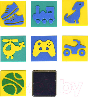 Набор штампов для творчества Каляка-Маляка Поехали / ШКМ-М