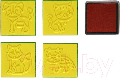 Набор штампов для творчества Каляка-Маляка Домашние животные / ШККМ-МЗ