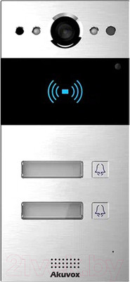 Вызывная панель Akuvox R20B On-Wall (на 2 абонента)