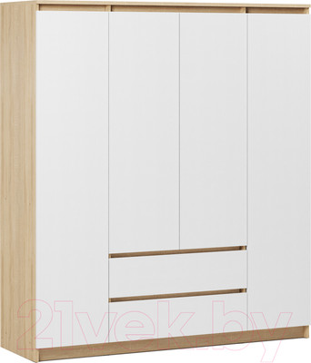 Шкаф Soma ШК-4 (дуб сонома/белый)