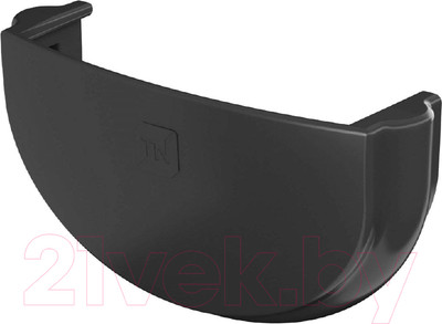 Заглушка желоба Технониколь Оптима 073463 (черный)