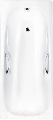 Ванна стальная Smavit Etruria Titanium 170x75 (с ручками, с шумоизоляцией)