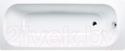 Ванна стальная Smavit Cassia Titanium 160x70 (без ножек, с шумоизоляцией)