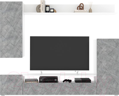 Горка Интерлиния Neo-5 (белый/керамика)