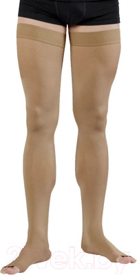 Чулки компрессионные Tonus Elast 0403 Lux 1кл без мыска (р.5/рост 2, карамельный)