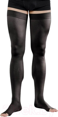 Чулки компрессионные Tonus Elast 0403 Lux 1кл без мыска (р.2/рост 1, черный)