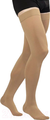 Чулки компрессионные Tonus Elast 0402 Lux 2кл с мыском (р.3/рост 1, карамель)