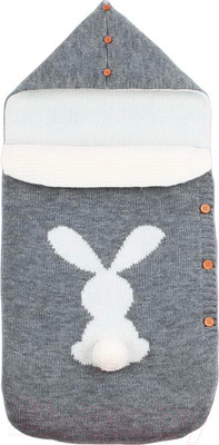Конверт детский Pituso Зайка КНВ2/16 (серый)