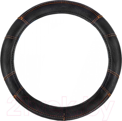 Оплетка на руль Skyway Eco Top 3 XL / S01102080 (черный/оранжевый)