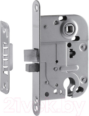 Корпус врезного замка Нора-М КЗВ-118 (хром)