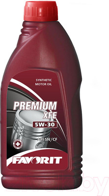 Моторное масло Favorit Premium XFE 5W30 API SN/CF / 52213 (1л)