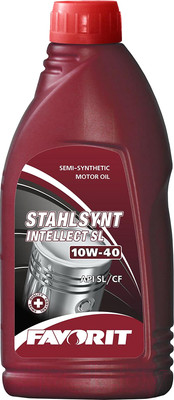 Моторное масло Favorit Stahlsynt Intellect SL 10W40 SL/CF / 54306 (1л)