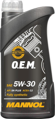 Моторное масло Mannol OEM 5W30 SM/CF / MN7709-1 (1л)