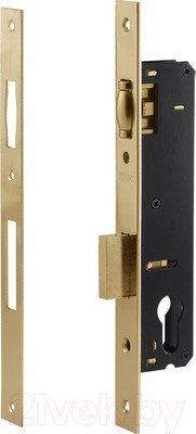 Корпус врезного замка Нора-М КЗВУ-116 (золото)