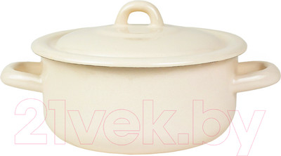 Кастрюля Лысьвенские эмали Жемчужная С-16072/ЖмЭ